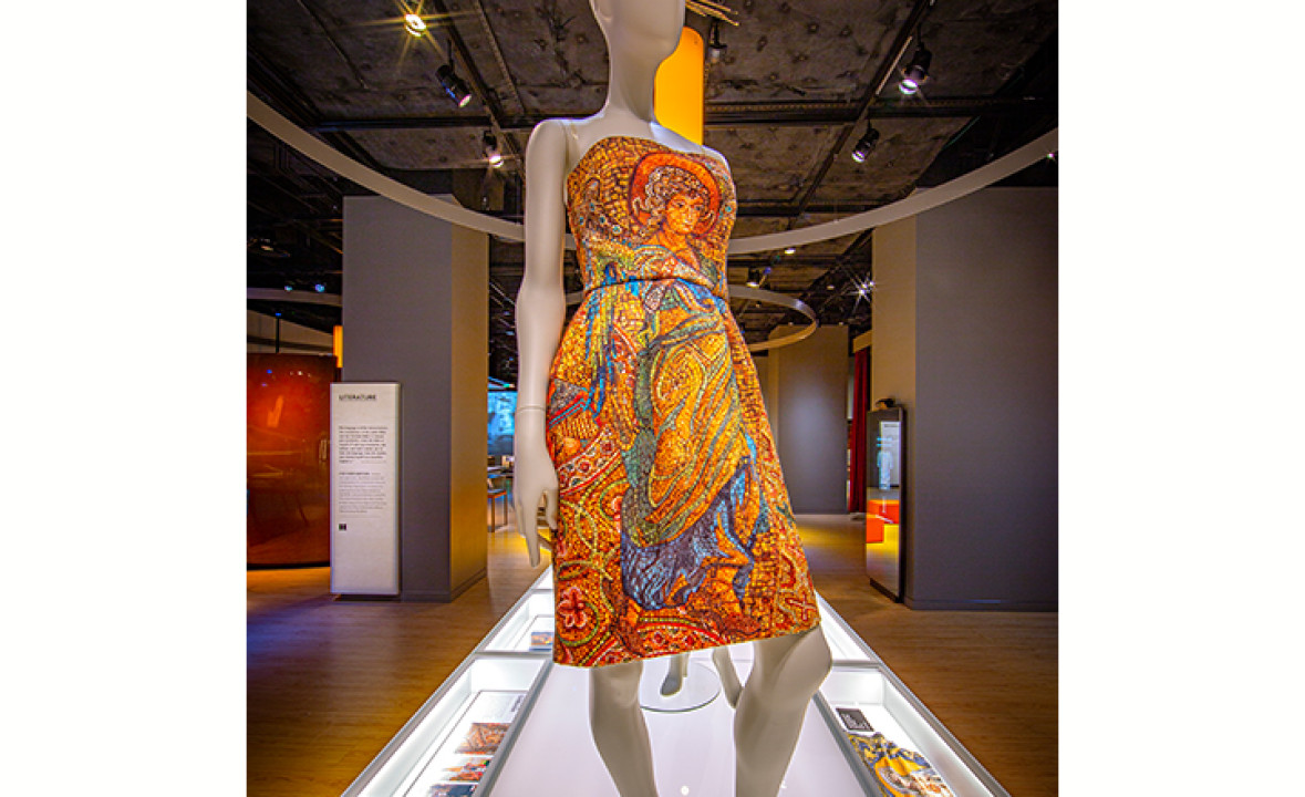 Dolce & Gabbana Angel Print Dress