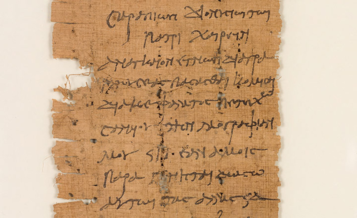 Letter from Sarapion to his Father Dionysius (P.Oxy. 1756)