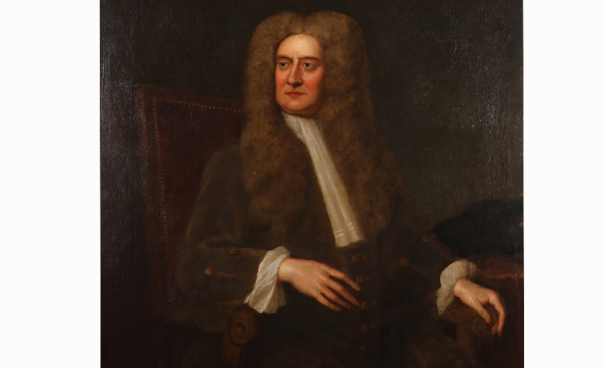 Portrait of Sir Isaac Newton